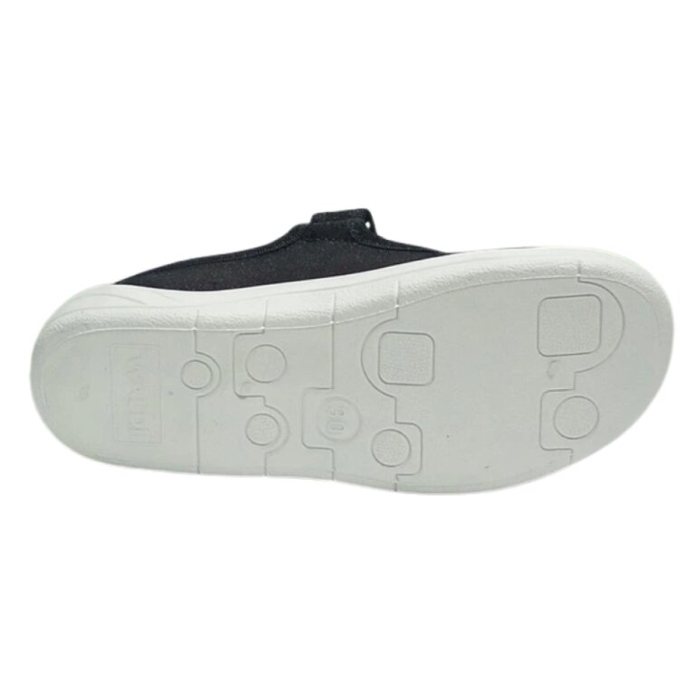 Дитячі капці текстильні Waldi Аліна 358-852 чорні, meow