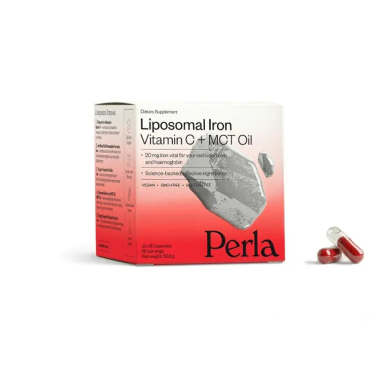 Дієтична добавка Perla Helsa Liposomal Iron (Vitamin C + MCT Oil) №60