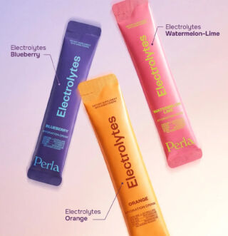 Электролиты Perla Helsa Electrolytes Mix, Box, Sticks (вкусы Blueberry, Orange, Watermelon+Lime) 3 вкуса