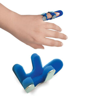 Ортез-шина для фаланги пальця руки з фіксацією, металічна  Toros-Group 501