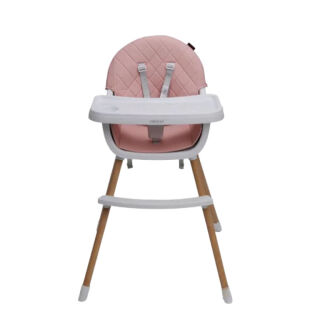 Стілець для годування дитини 2 в 1 VELANO Evo, pink