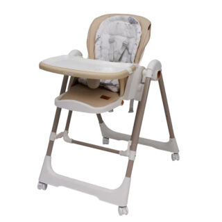 Стілець-гойдалка для годування дитини 2 в 1 VELANO Nomi, beige
