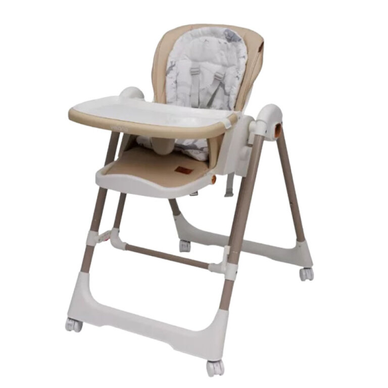 Стілець-гойдалка для годування дитини 2 в 1 VELANO Nomi, beige