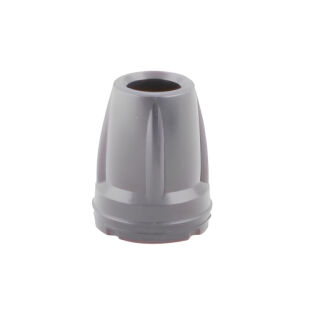 Наконечник для костылей Herdegen 920101, резиновый, 19 мм, серый